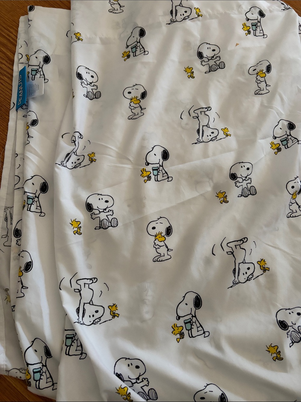 Peanuts White Snoopy & Woodstock Kids Pajama Pants